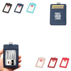 3 Pockets Dual Side PU Leather Card Holder 13