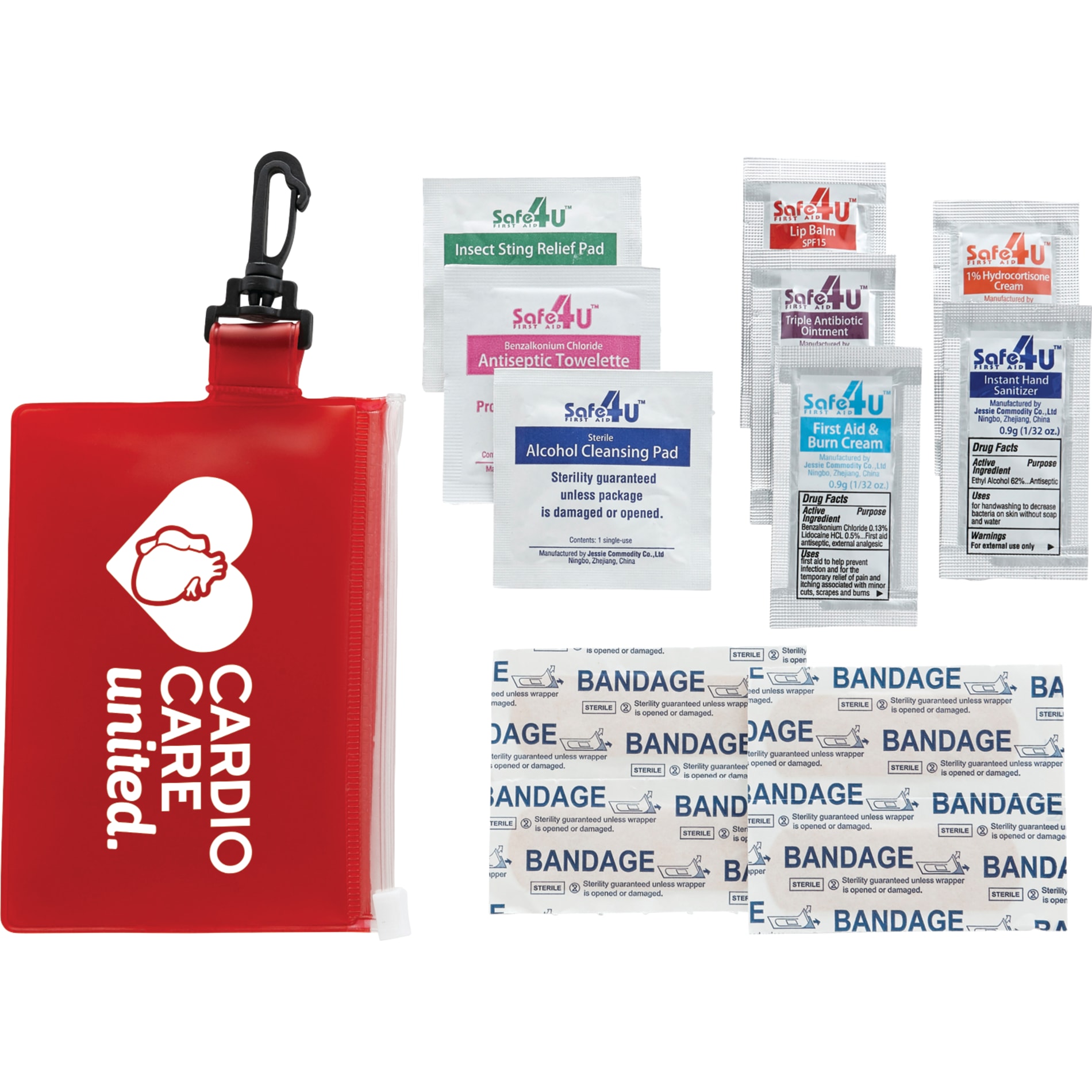 On The Go 12-Piece First Aid Pack 124