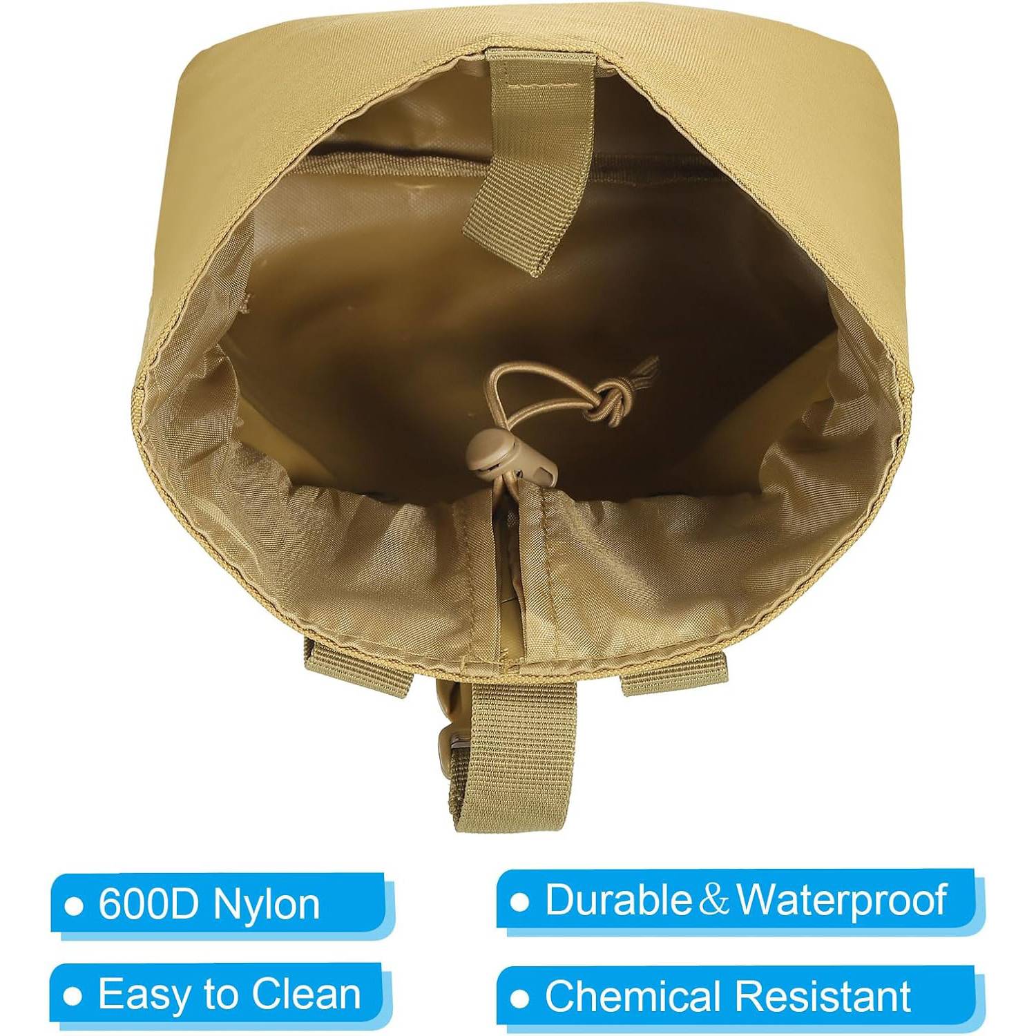 Outdoor tactical folding recycling bag 8