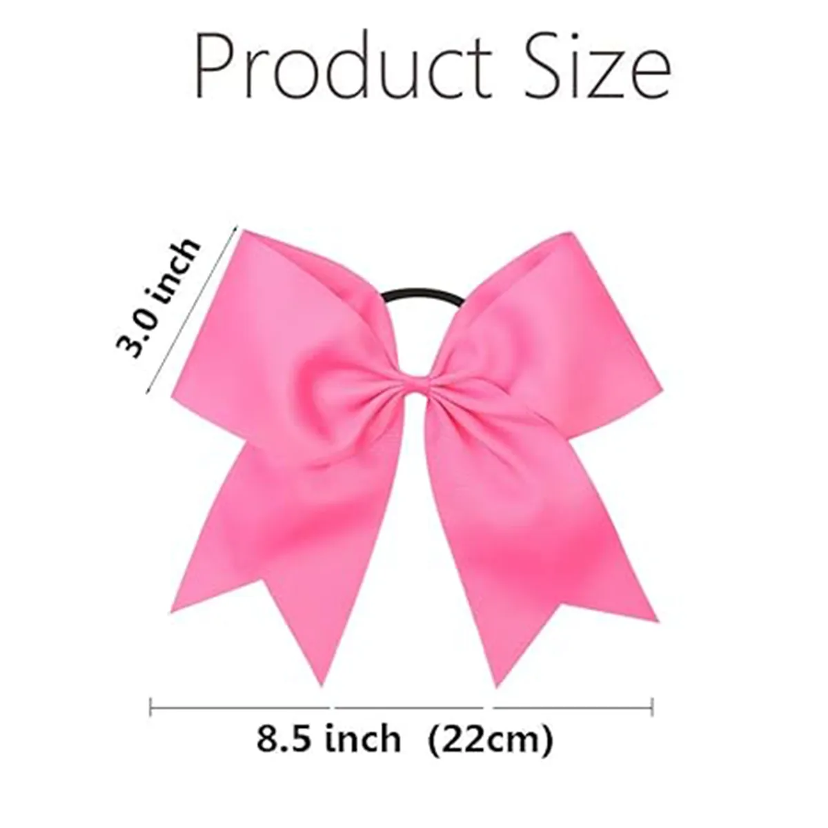 Large Fashionand Handmade Bowknot Elastic Hair Tie Bands 2