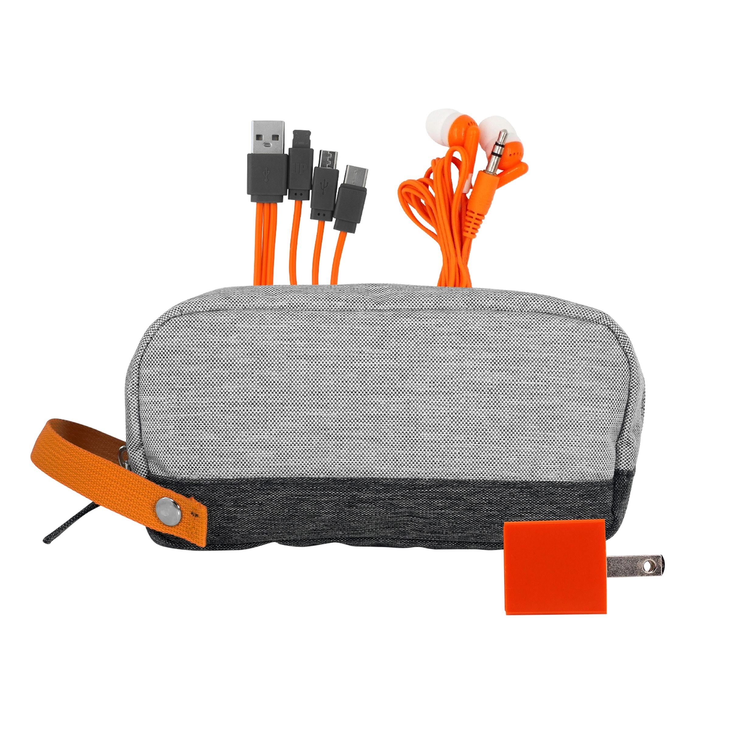 Bay Two Tone Wall Charging Travel Set 10