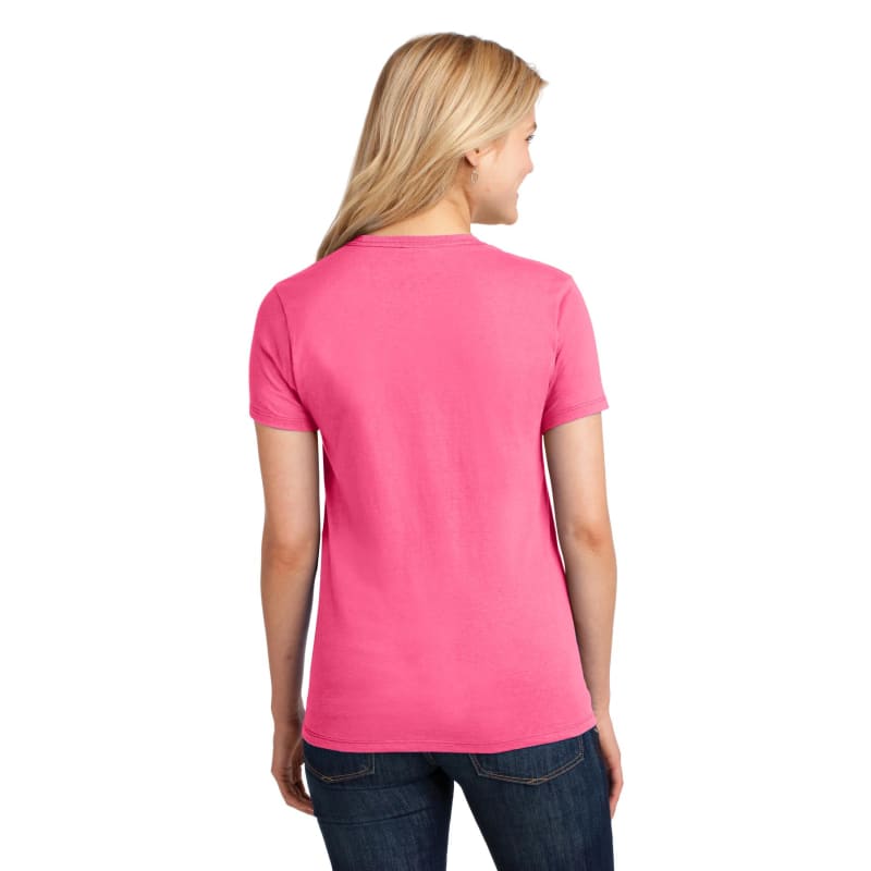 Port & Company Women's Core Cotton Tee. 7