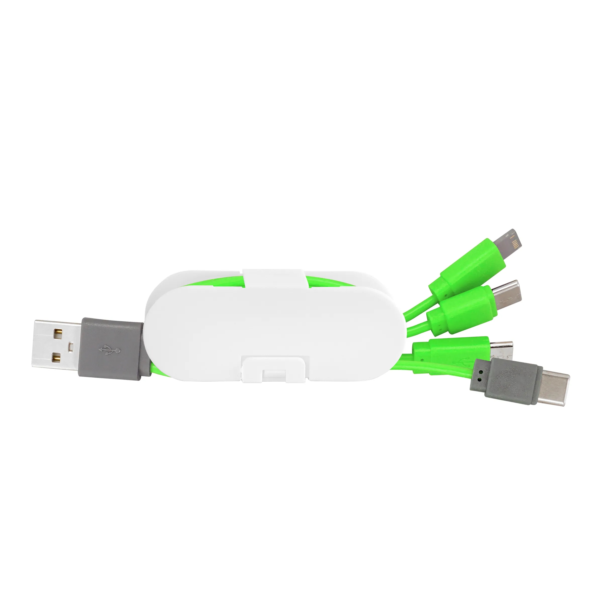 Dual Input Cable Wrap Phone Stand 12