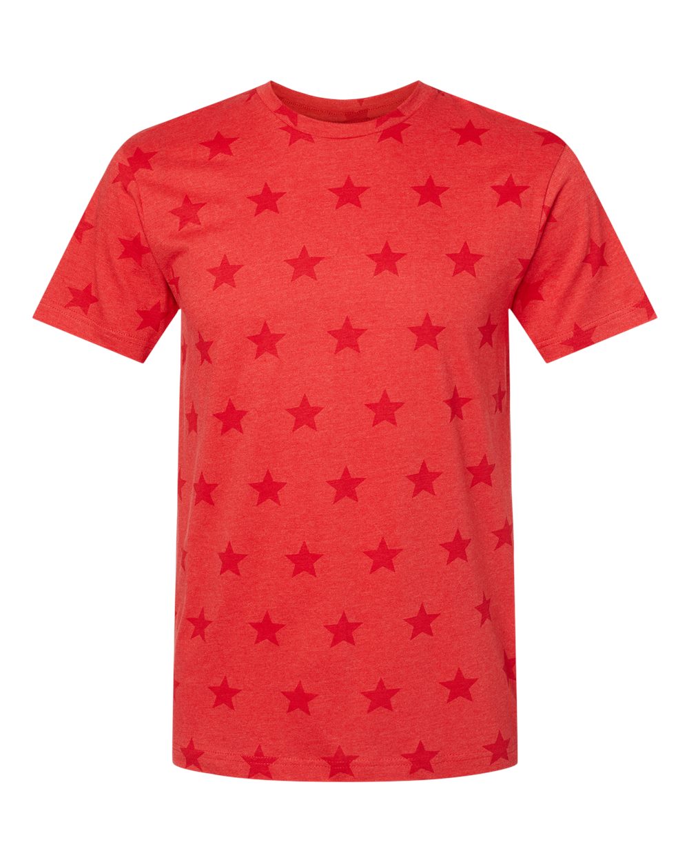 Unisex Star Print Tee - 3929 40