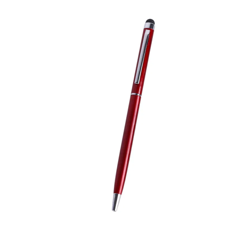 Click Metal Pen 5.3x0.3 Inch Durable Ballpoint with Stylus 24