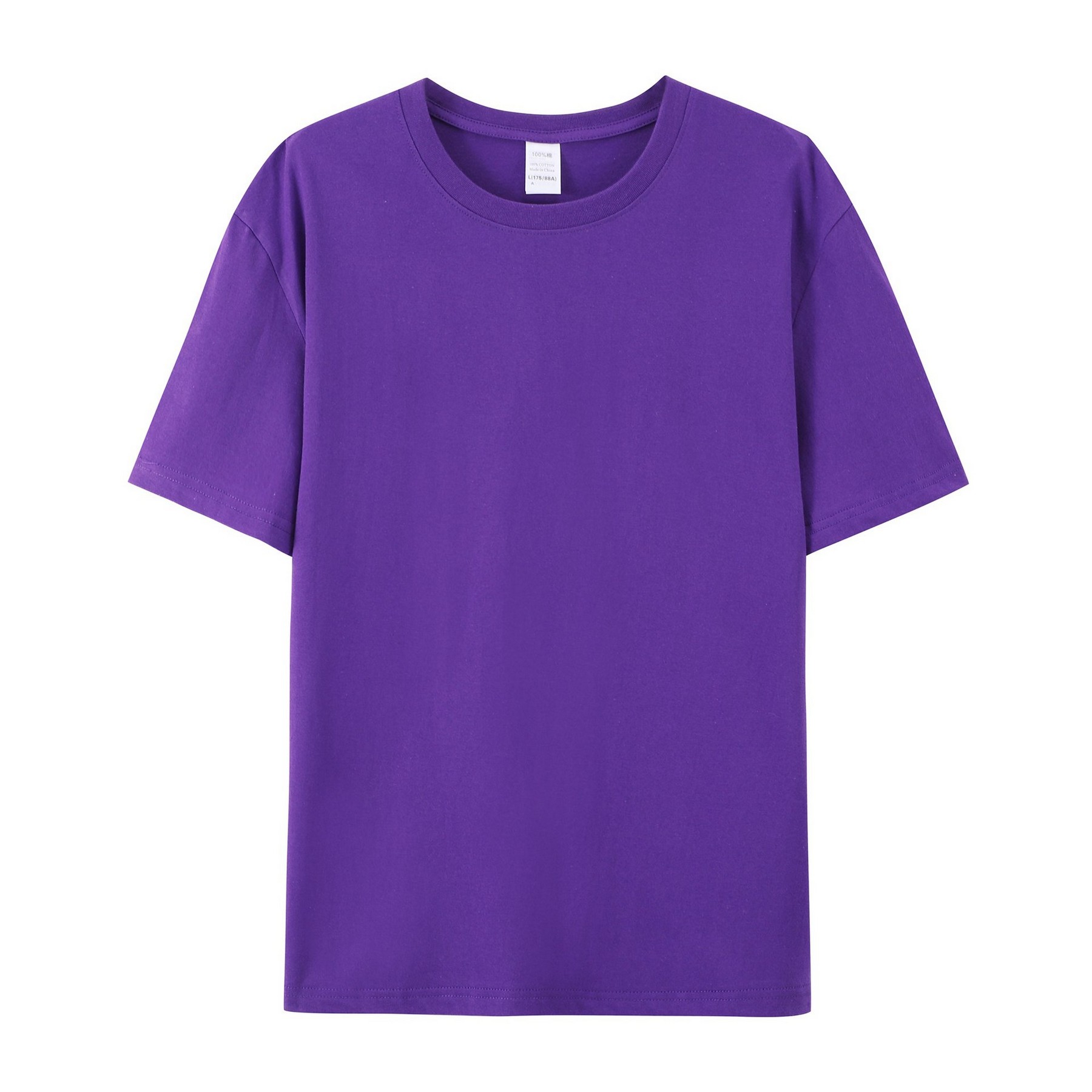 180GSM Pure Cotton Unisex Summer Short Sleeves 7