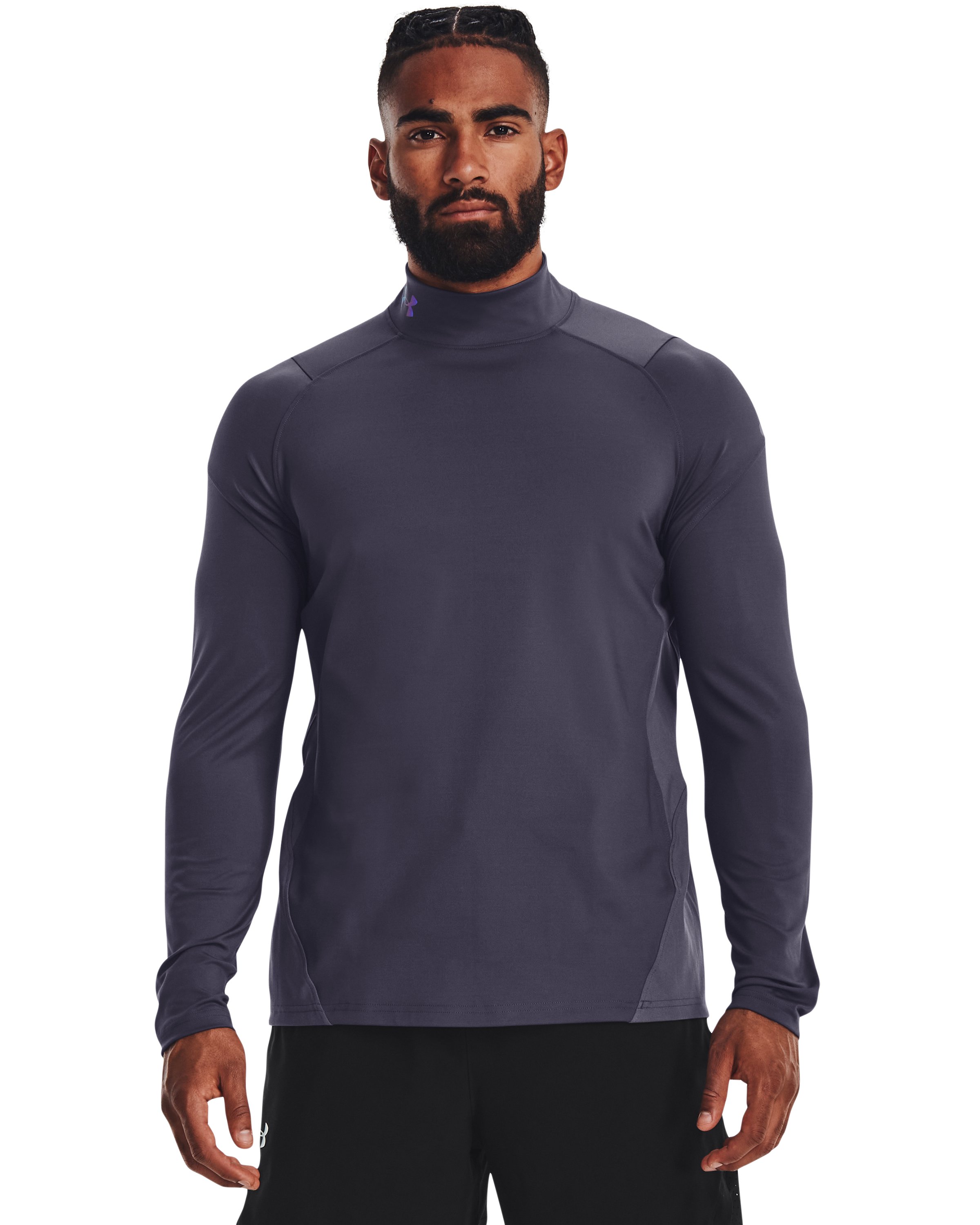 UA RUSH ColdGear Men's Mock Long Sleeve 3