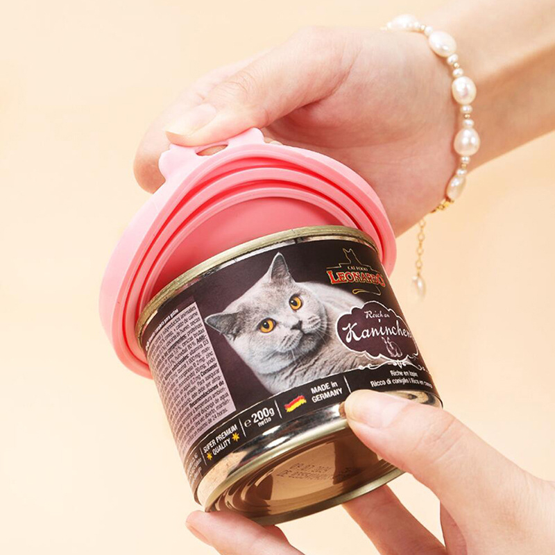 Silicone Can Lids for Pet Food Cans Fits Standard Size Can Tops 18