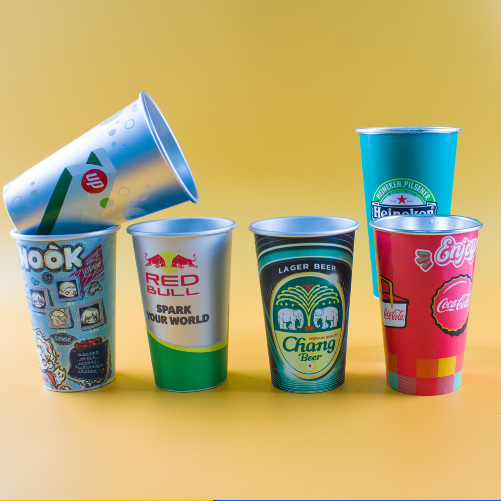 16 Oz. Reusable Aluminum Mood Drinking Cup 3