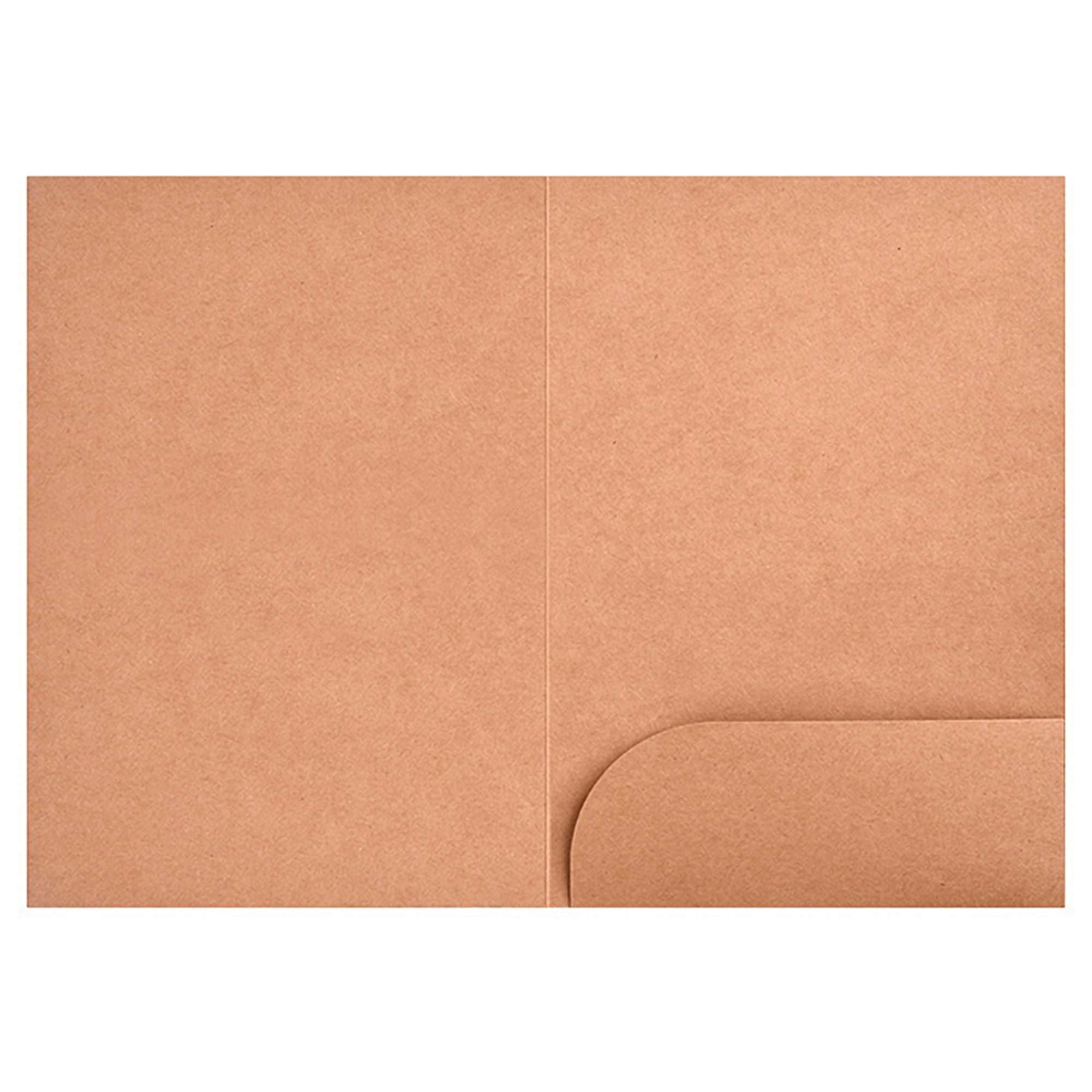 A4/A5 Kraft Paper Single Insert File Folder 2