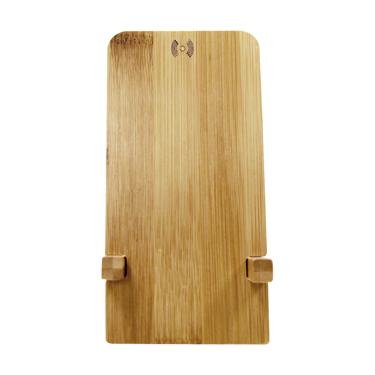 Bamboo Wireless Charger Phone Stand 4