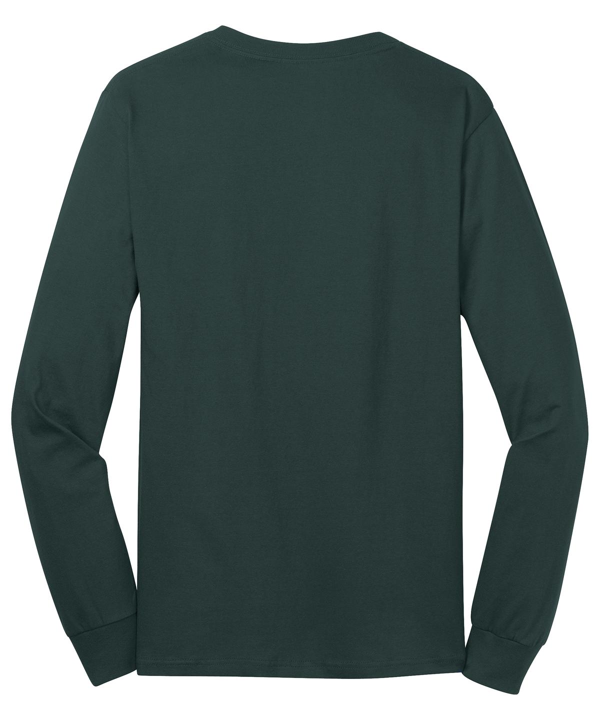 Port & Co Long Sleeve Core Cotton Tee. PC54LS 91