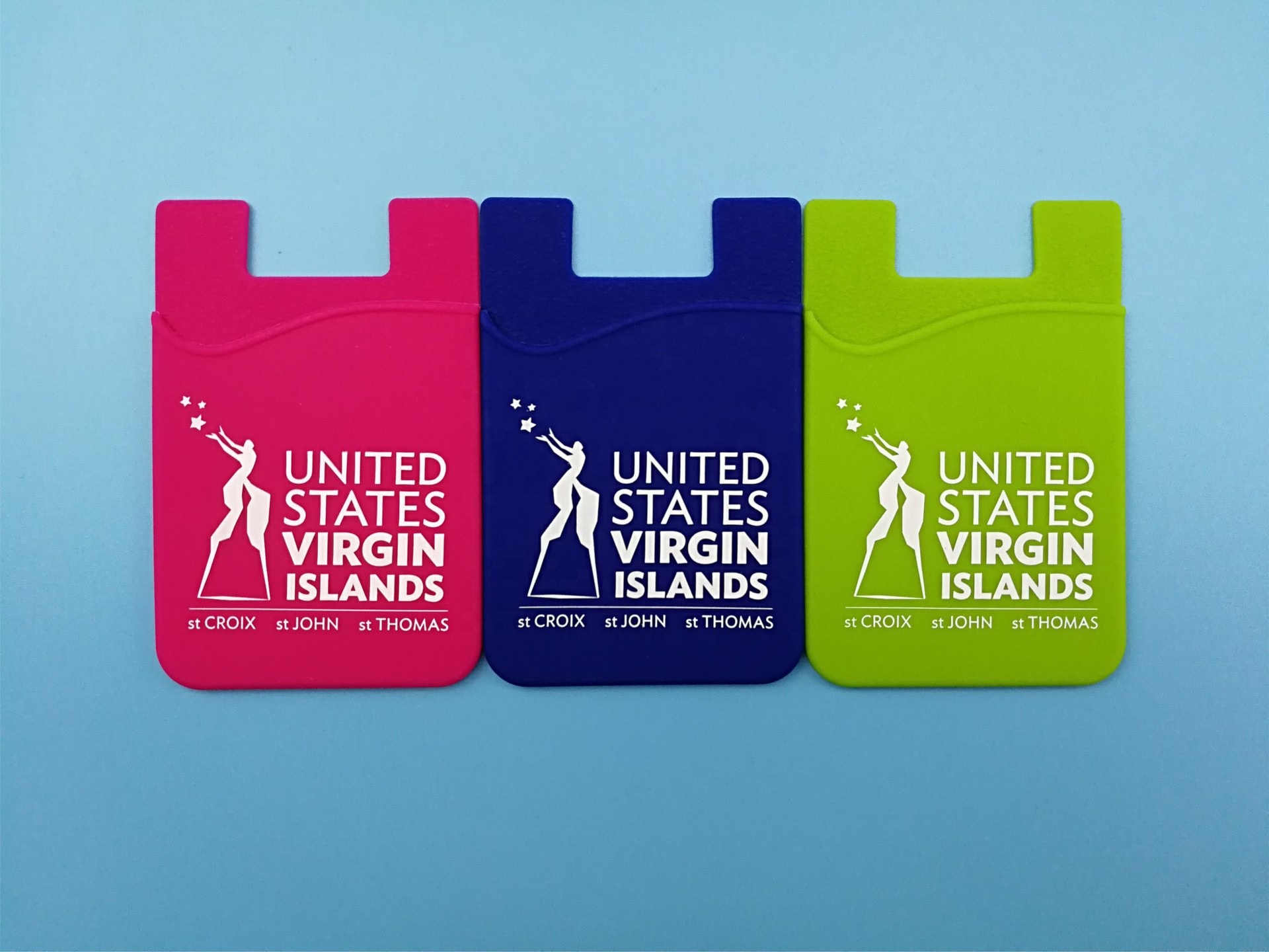 Silicone Cell Phone Wallet Stick-On 4