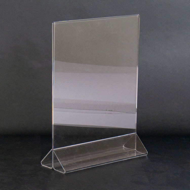 Bottom Loading Countertop Sign Holder 1