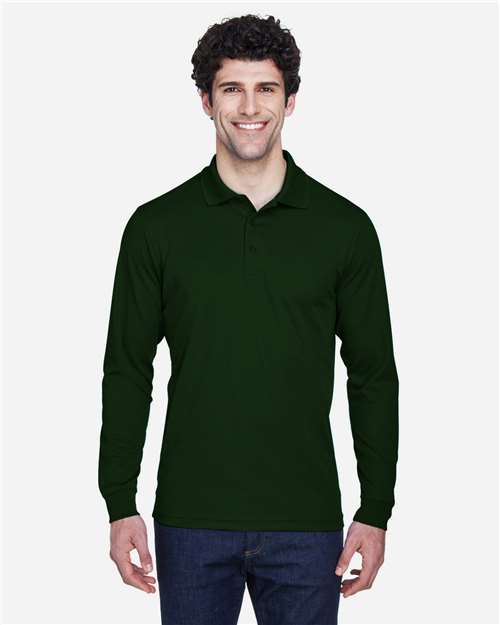 Men's Pinnacle Performance Long Sleeve Piqué Polo - 88192 15
