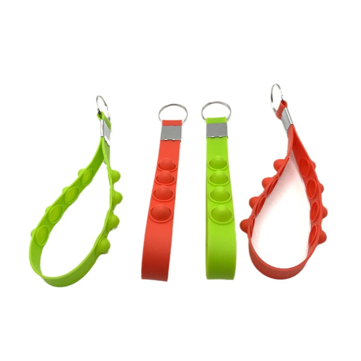Silicone Pioneer Bubble Press Decompression Puzzle Keychain 2
