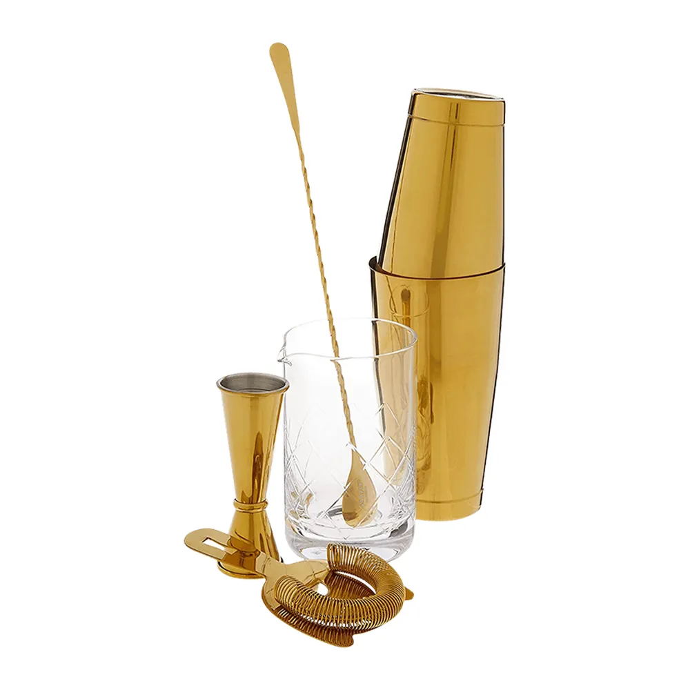 5-Piece Boston Cocktail Mixing Set 10