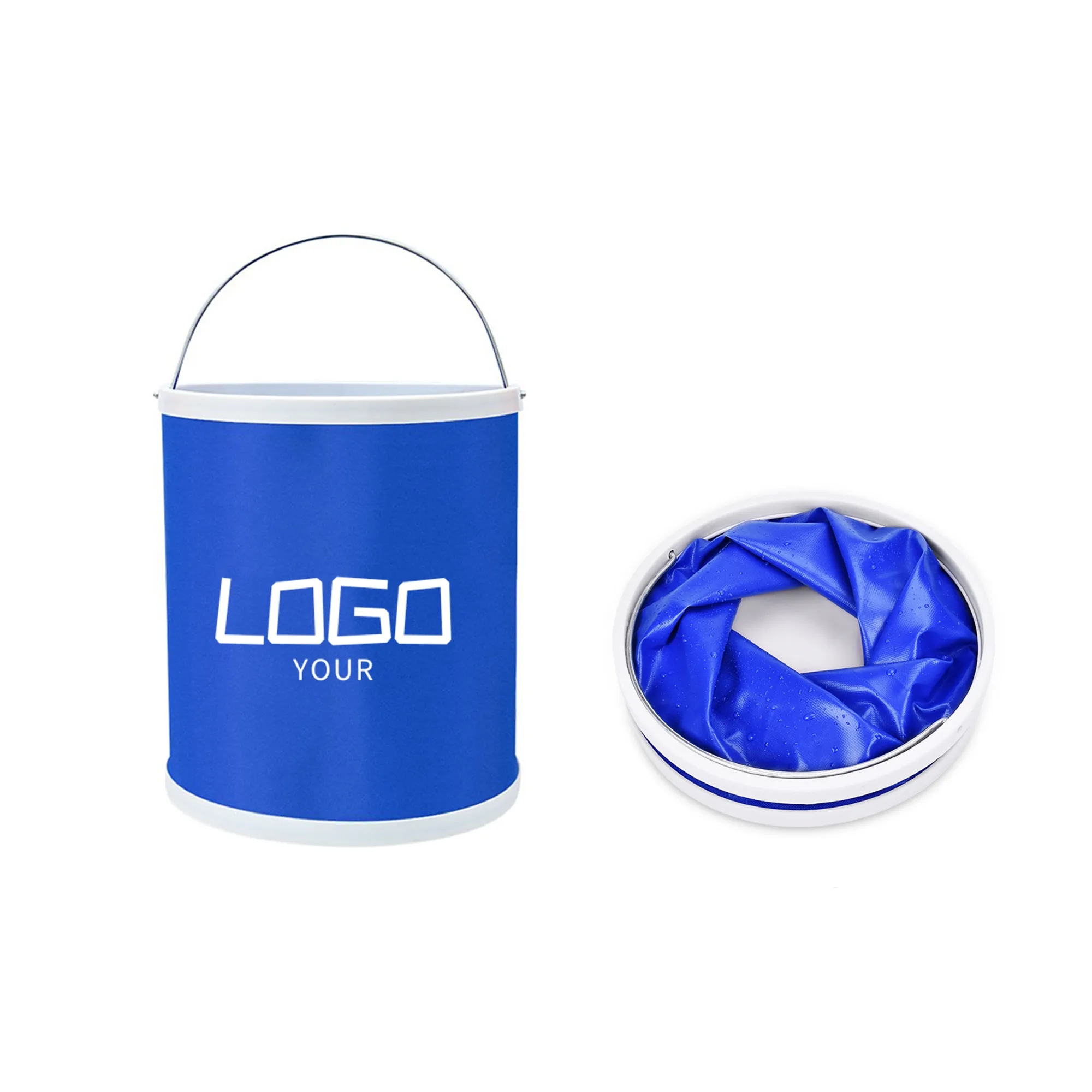13L Foldable Outdoor Portable Car Water Bucket