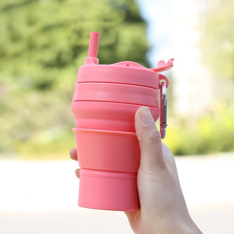 Silicone Foldable Travel Coffee Cup & Reusable To-Go Bottle 13