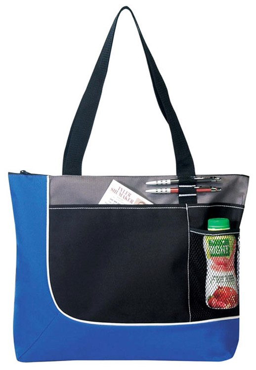 Poly Zippered Tote Bag 1