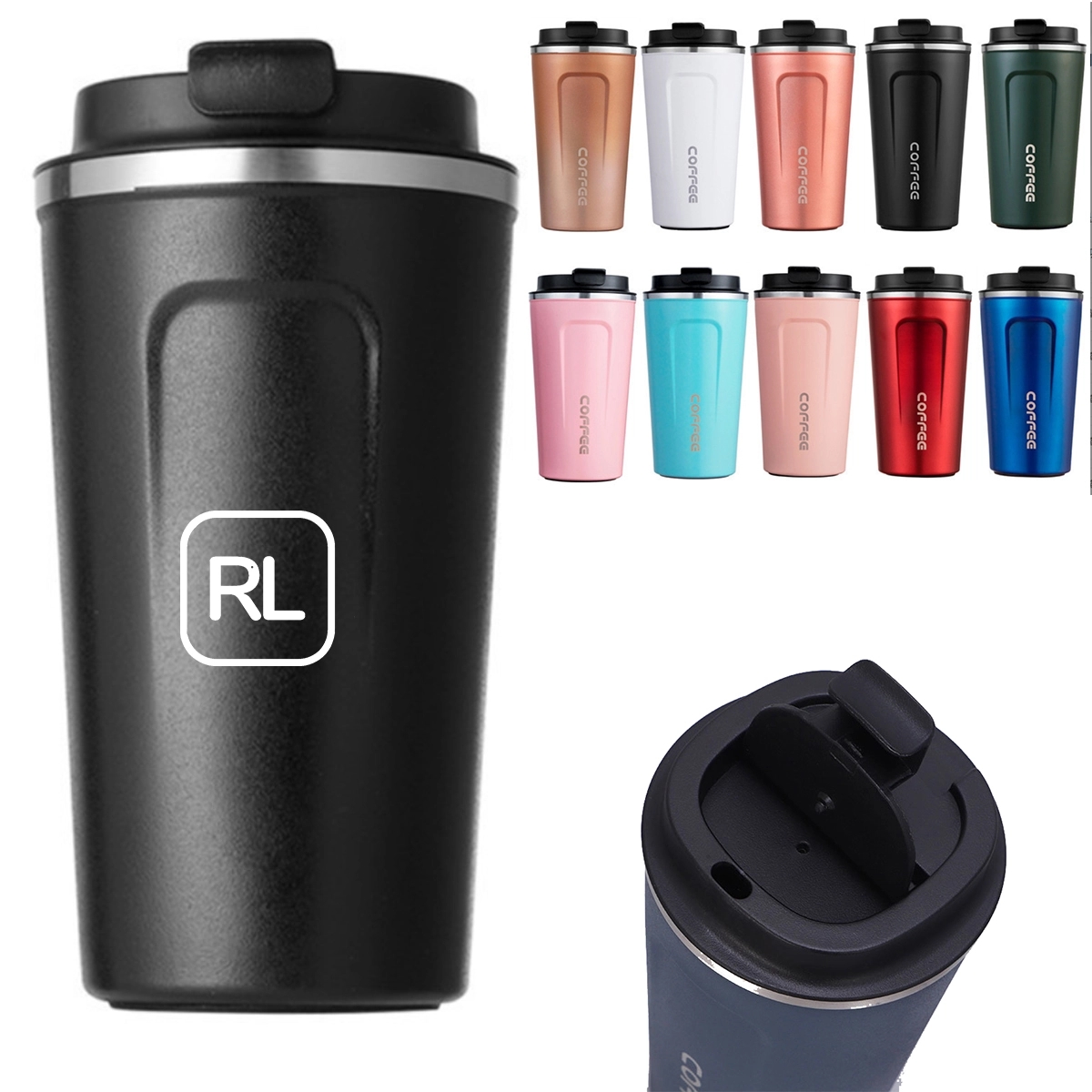 18 Oz Double Wall Stainless Steel Insulation Coffee Mug 2