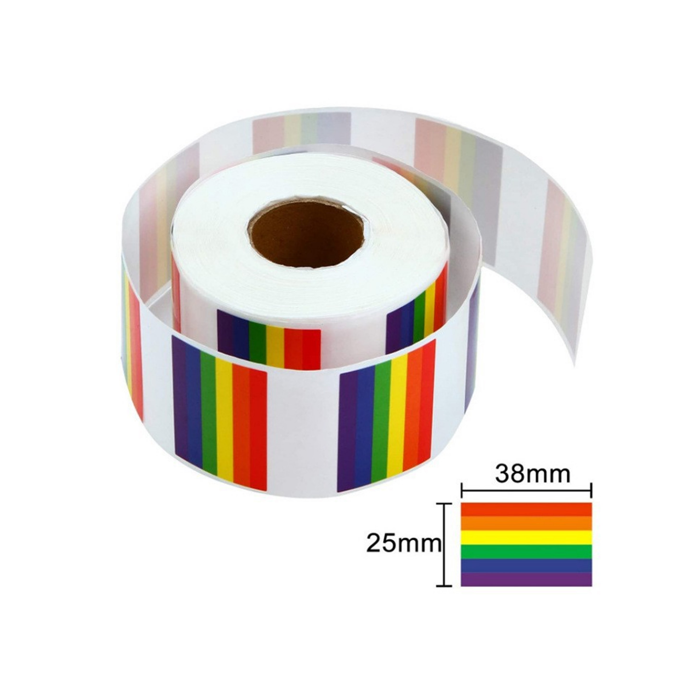 Rainbow Flag Sticker (direct import) 3