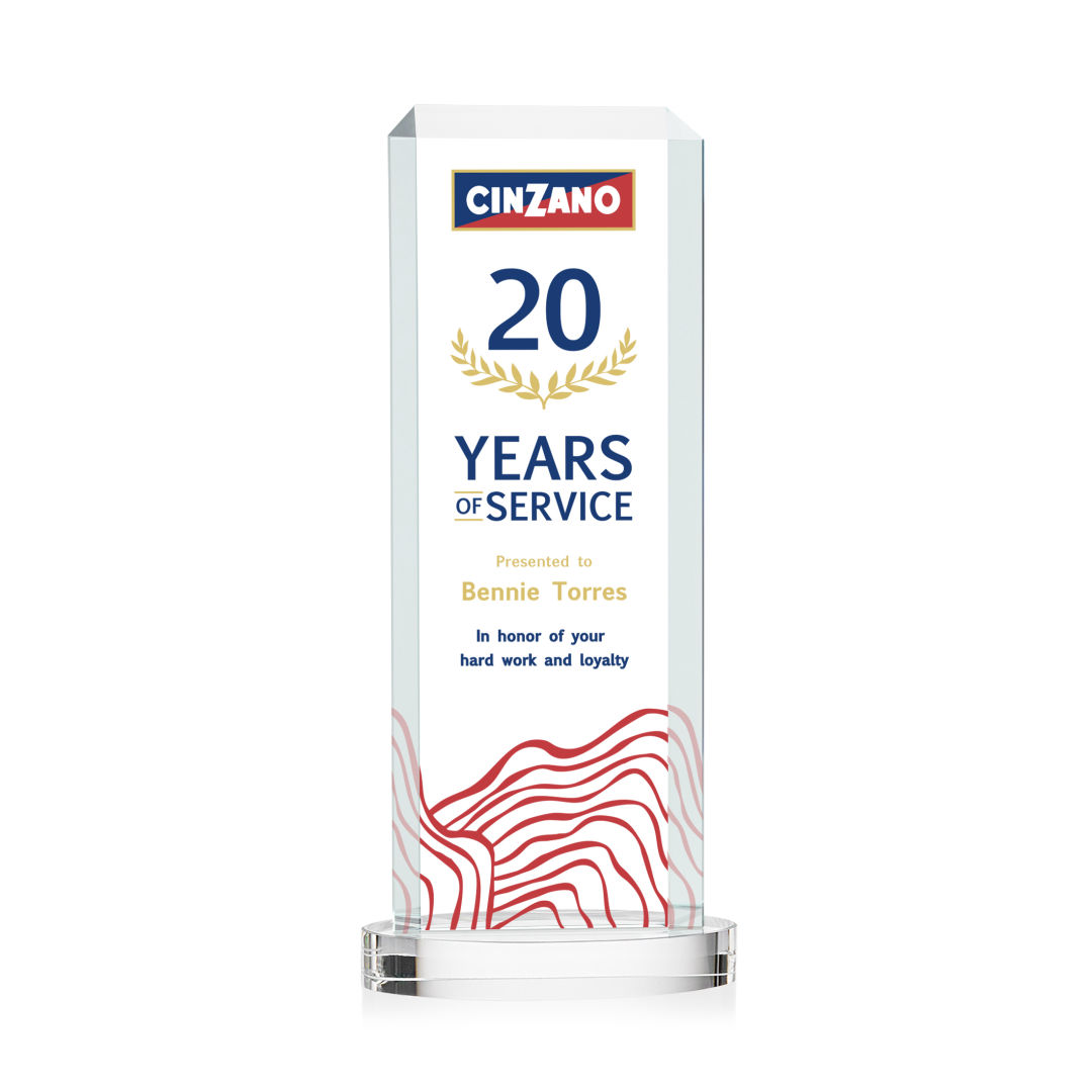Dalton VividPrint™ Award on Alberton Base - Clear 11