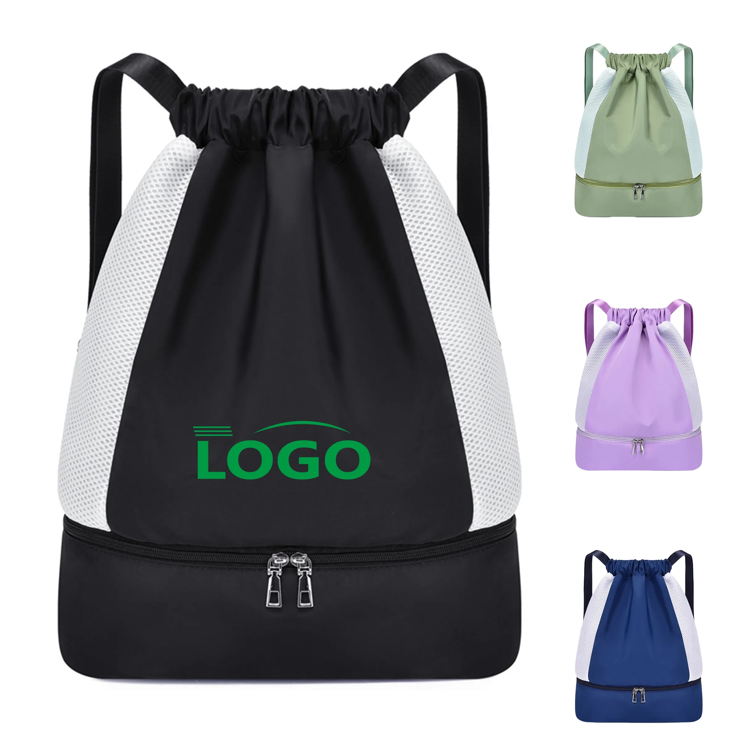 Oxford Fabric Drawstring Backpack for Outdoor and Sports 6