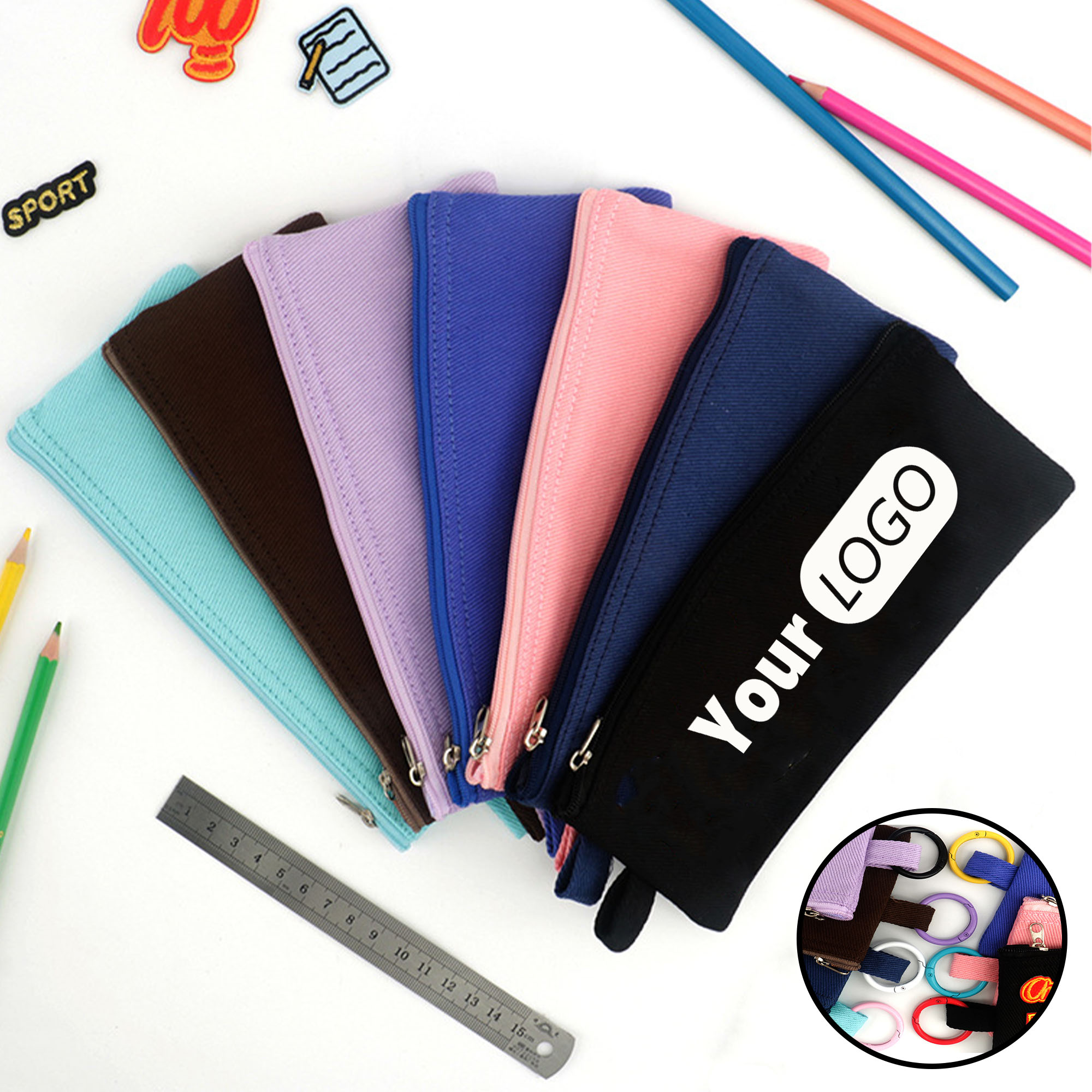 Creative Patch DIY Canvas Pencil Case 5