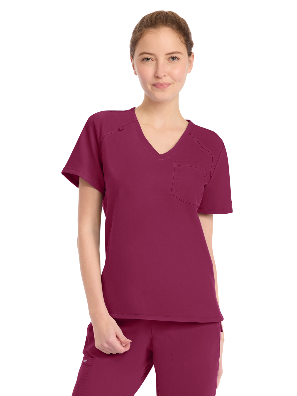 Cherokee - WW Originals Ultra - Women's 1-Pocket Tuck-In V-Neck Top 14