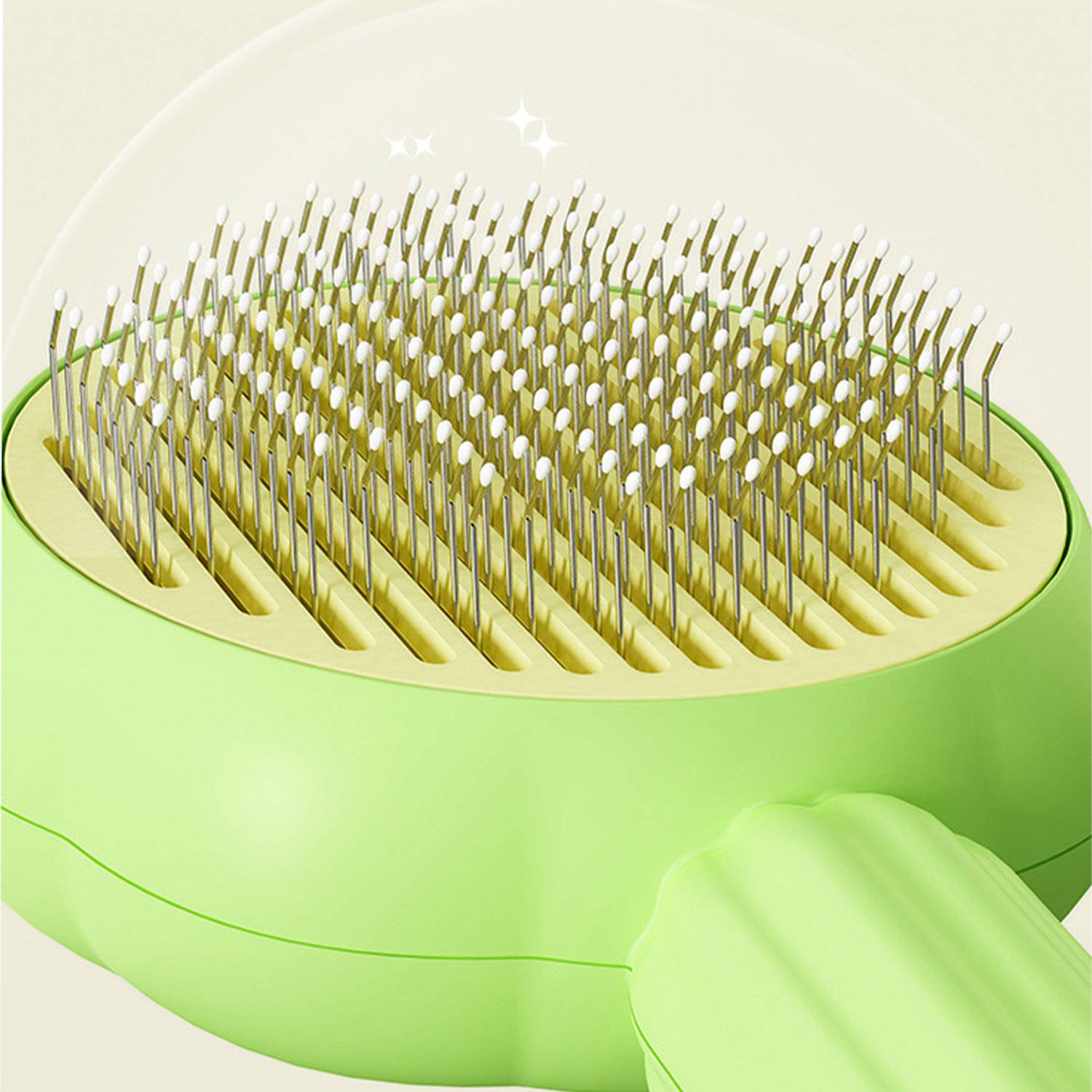 Stainless Steel Pet Comb Hair Remover Brush 5