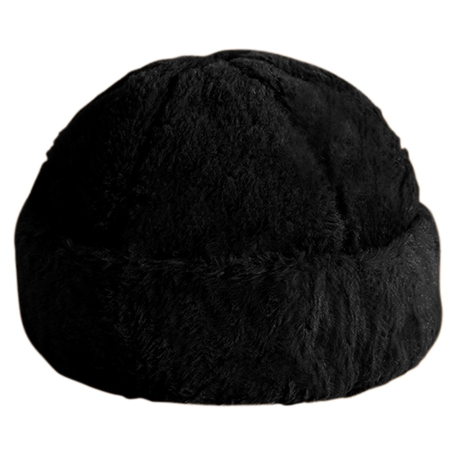 Faux Fur Beanie with Custom Logo 16