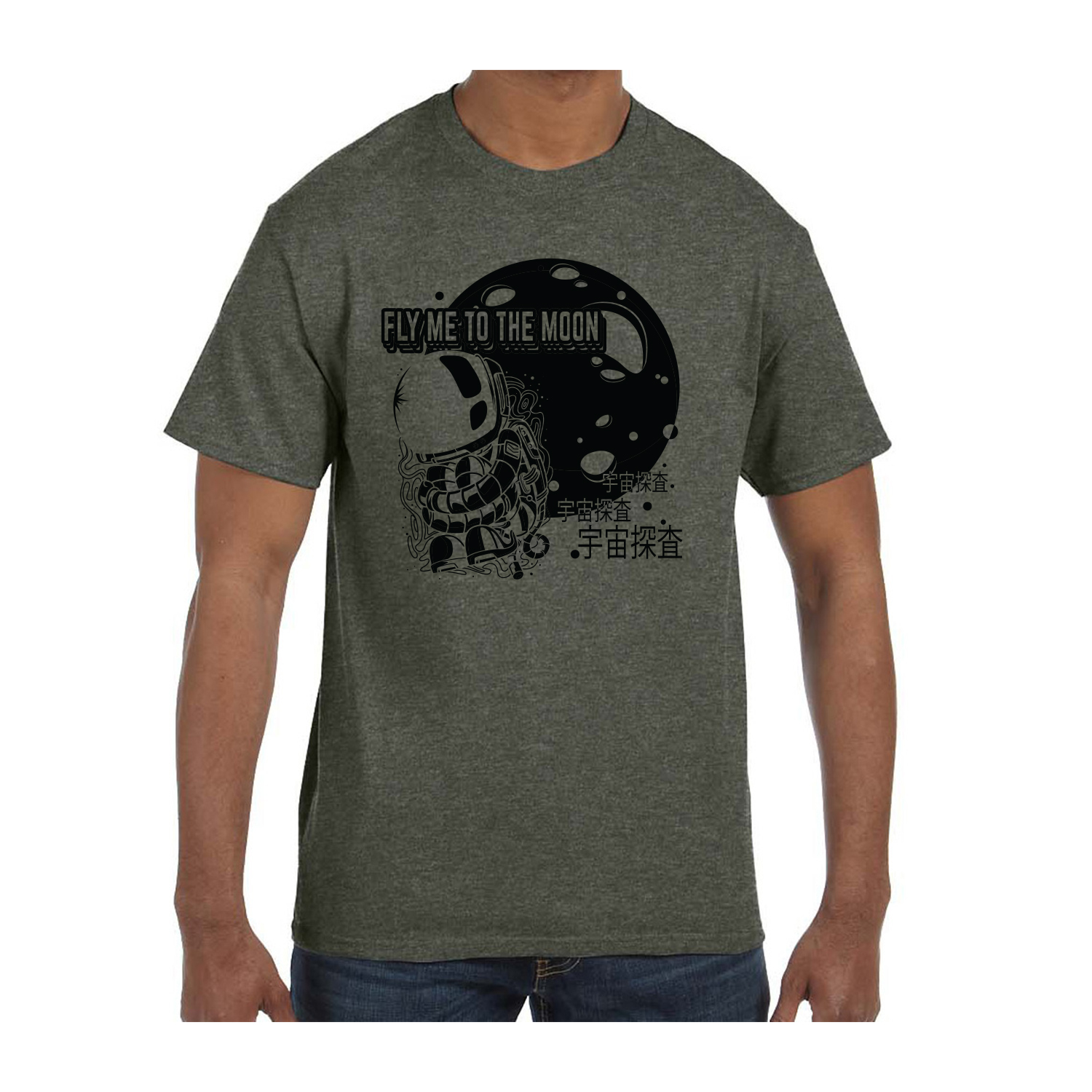 Gildan™ 5.3 oz Cotton Pre-Shrunk T-Shirt (1 Color Imprint) 48