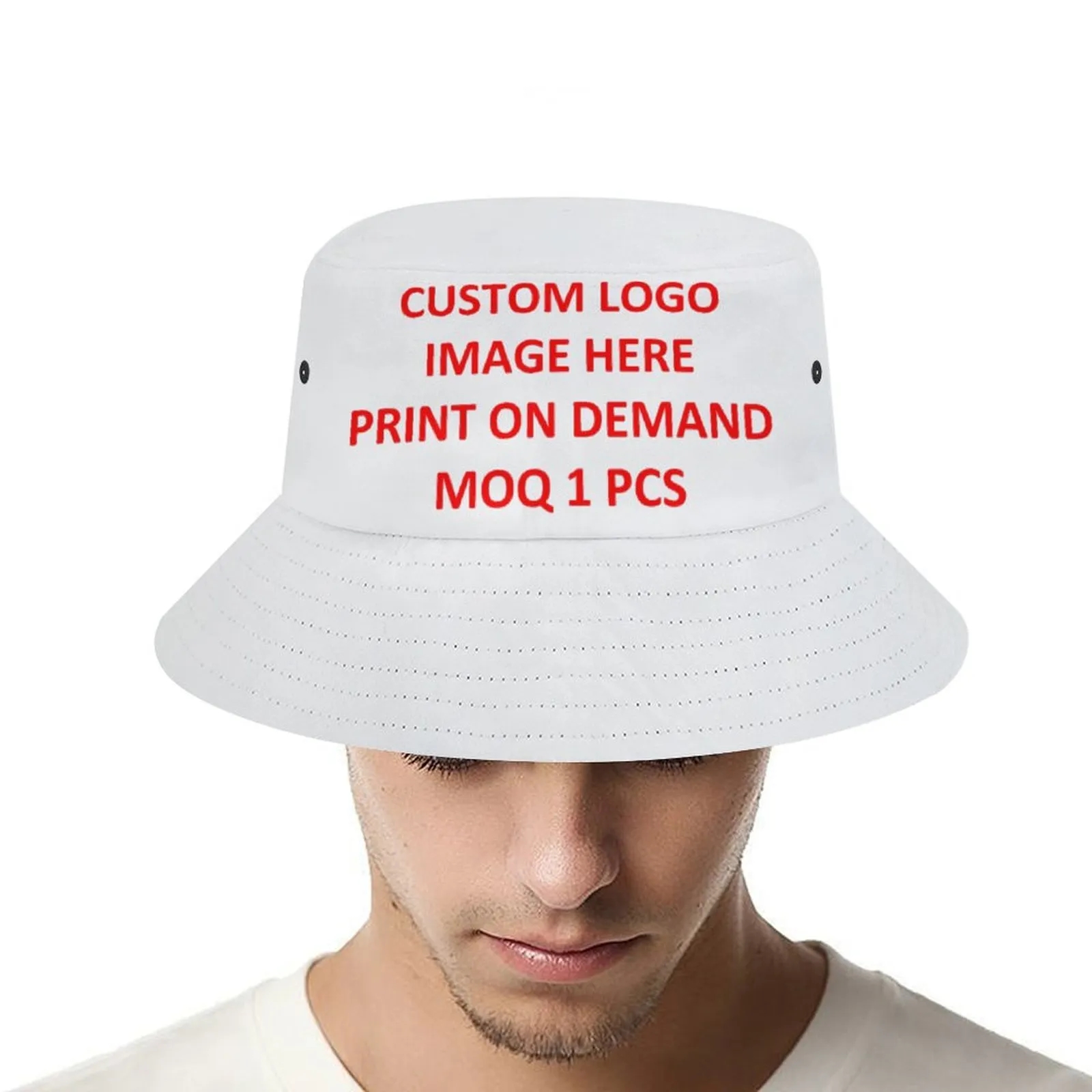 Custom Bucket Hats for Men - Personalized Logo & Bulk Wholesale Options Available 1