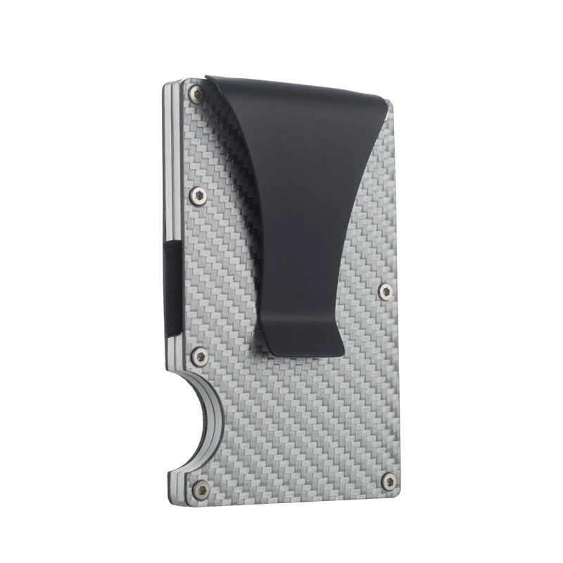 Rfid Blocking Carbon Fibre Card Holder Wallet 7