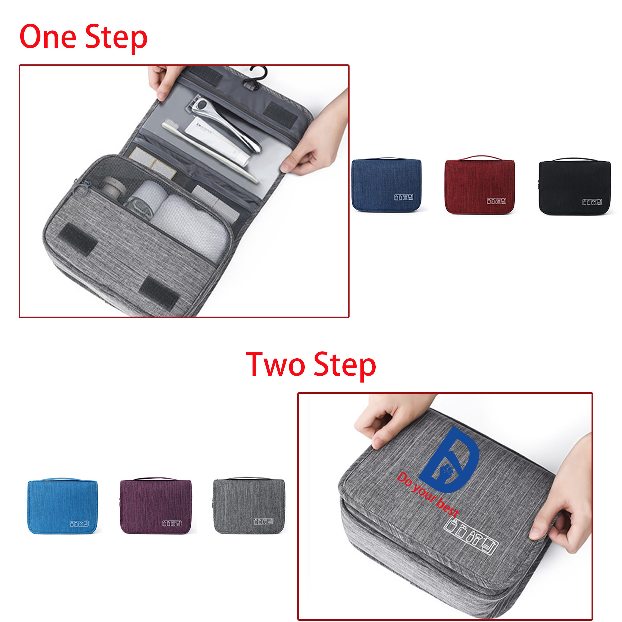 Waterproof Foldable Hanging Travel Bag 2