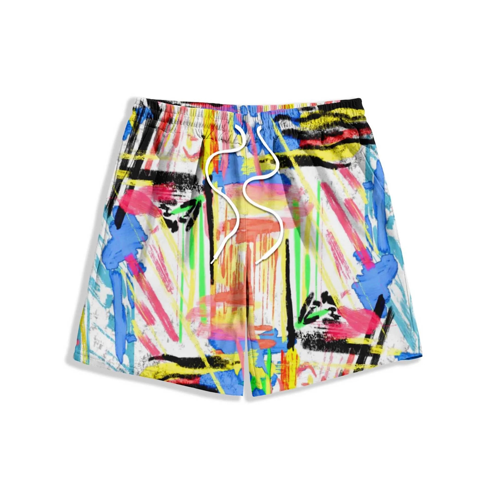 Full Color Summer Causal Beach Shorts 5