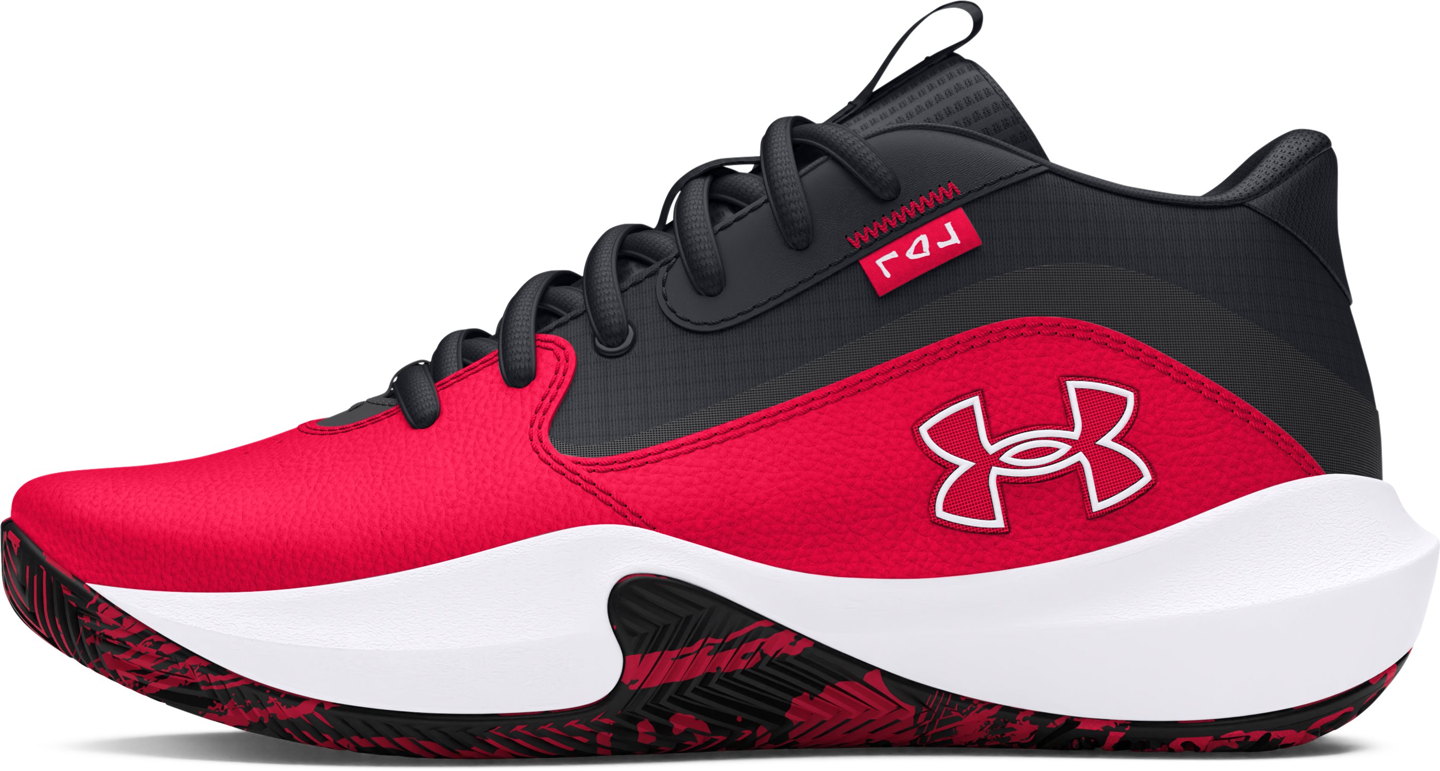 UA Lockdown 7 Grade School Basketball Shoes 9