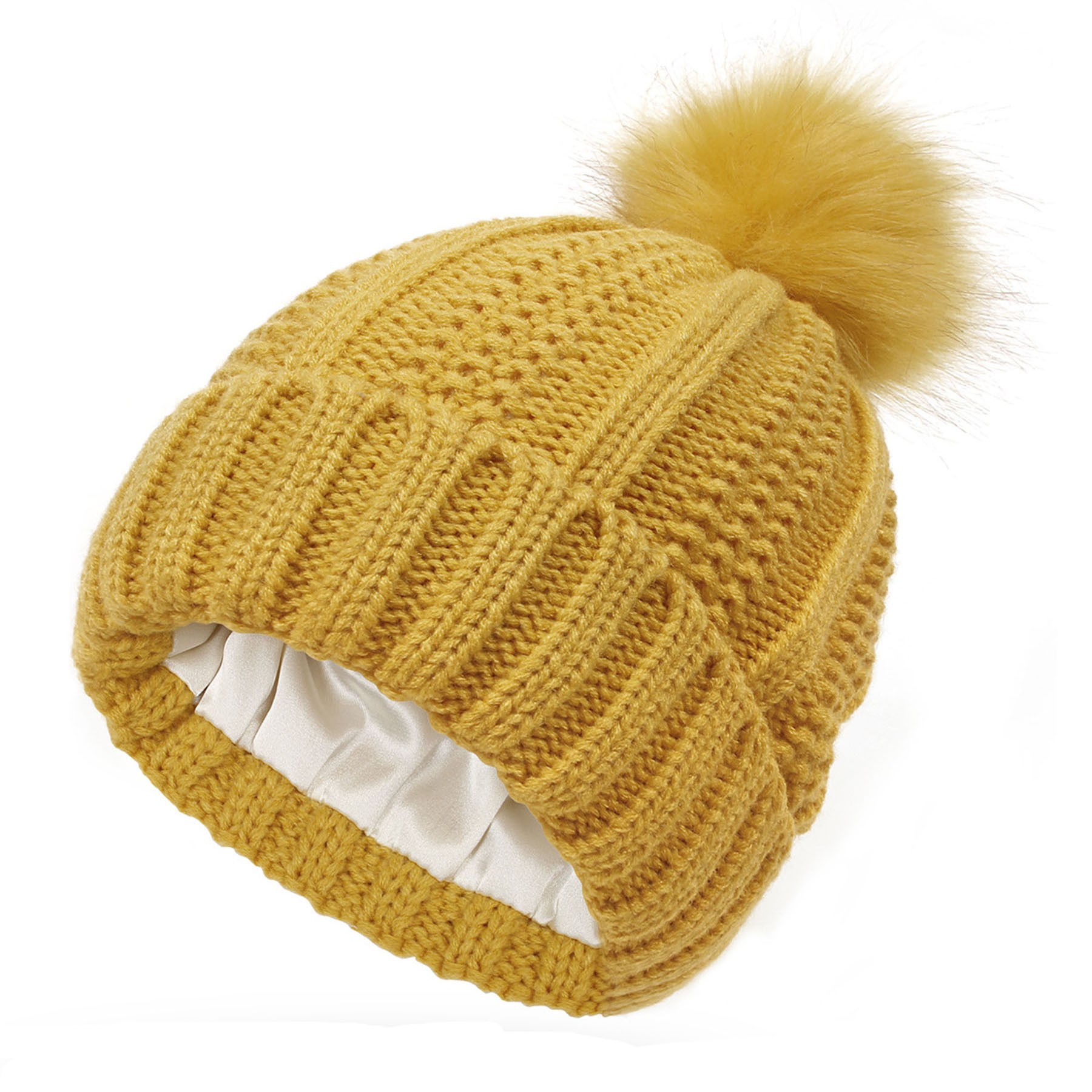 Winter Thick Knit Hat 6