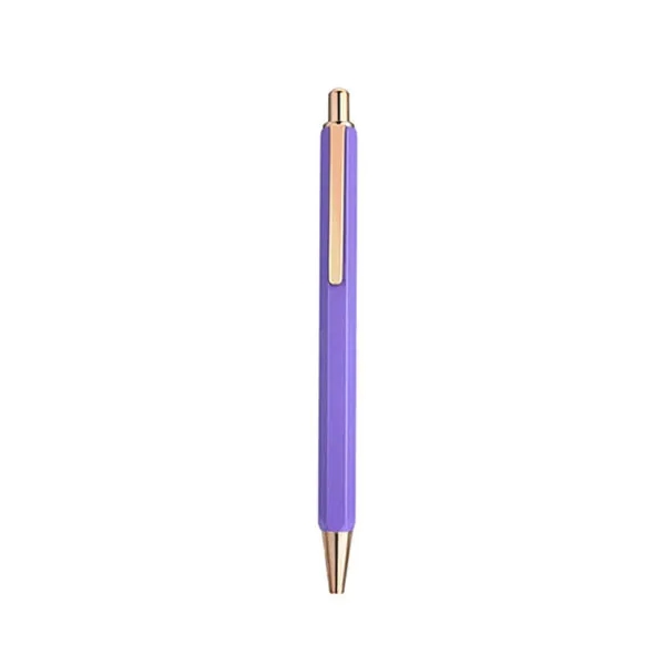 Hexagonal Metal Ballpoint Pen 1