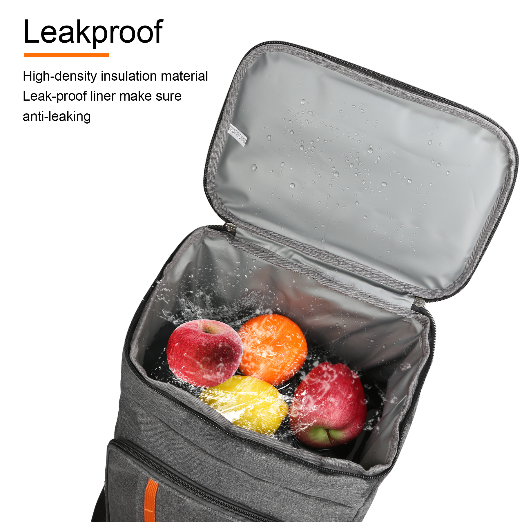 24 Can Insulated Backpack Cooler Bag (Ocean) 9