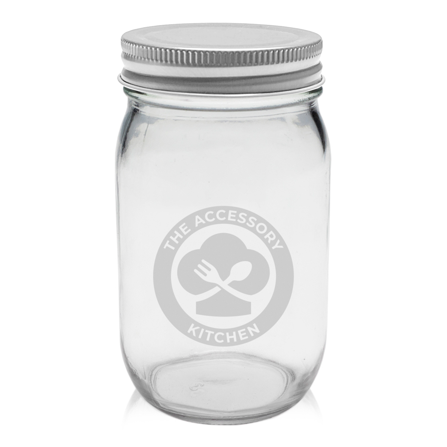 16 oz. Mason Jar Storage Container (Engraved Imprint) 4