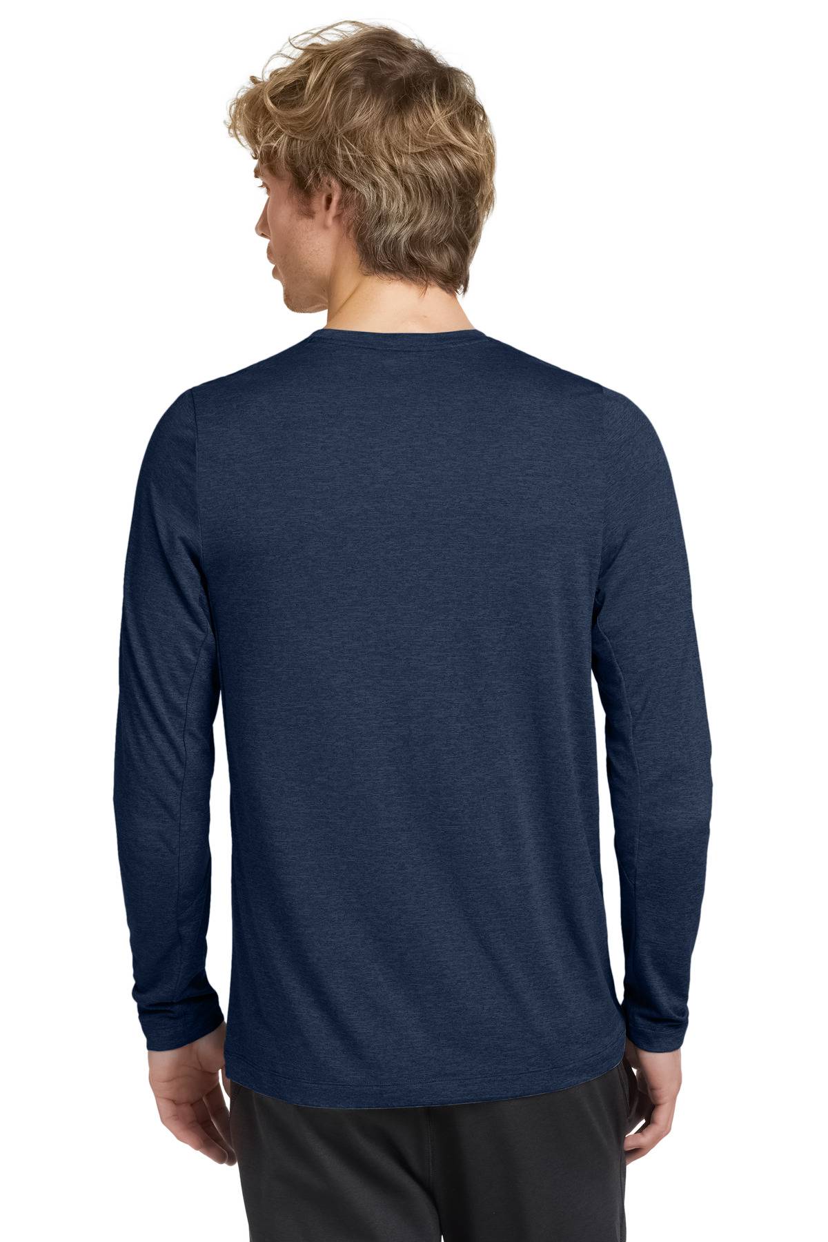 New Era Series Performance Long Sleeve Crew Tee. NEA201 30