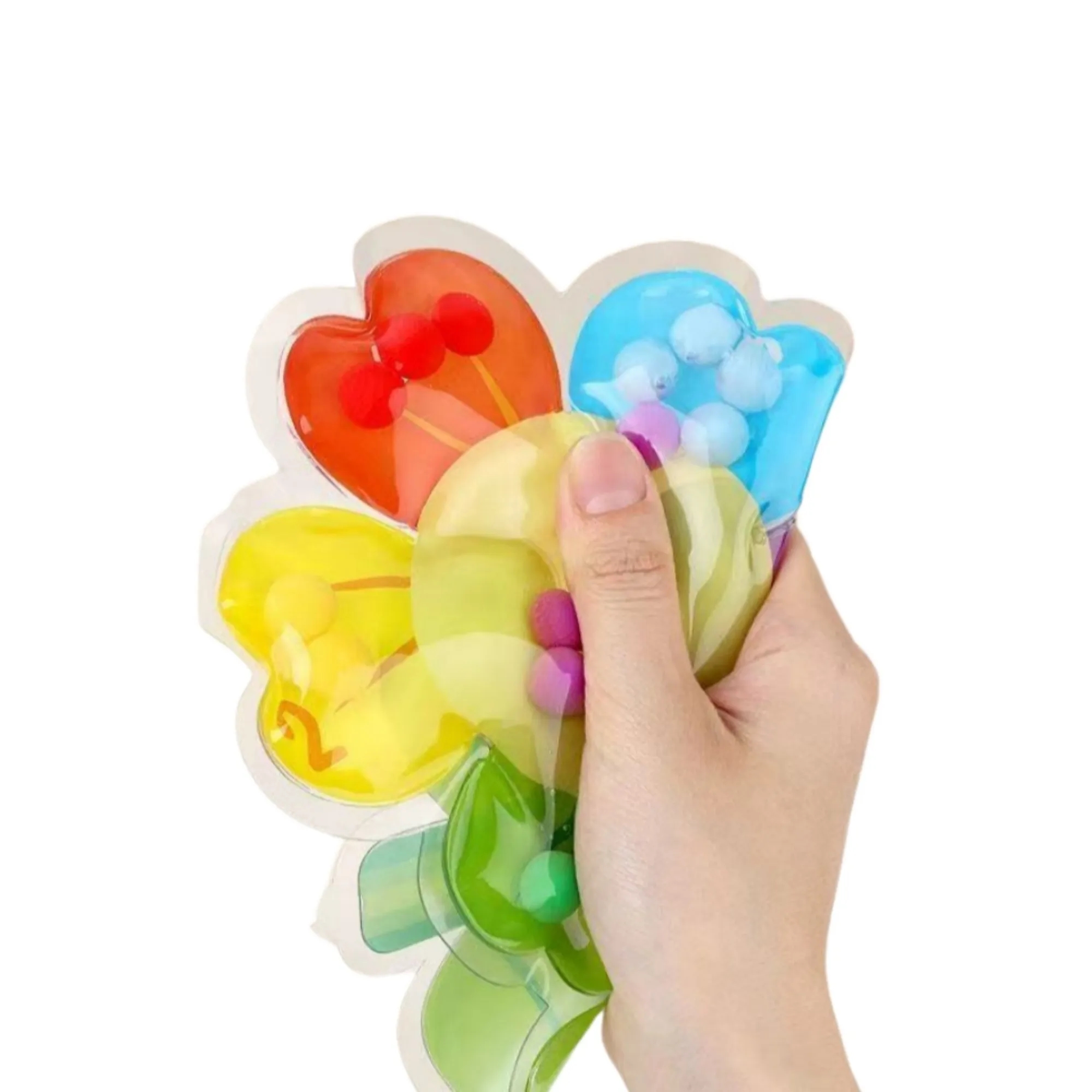 Cute Animal Shape Squeeze Toy Color Sorting Fidget Toy 2