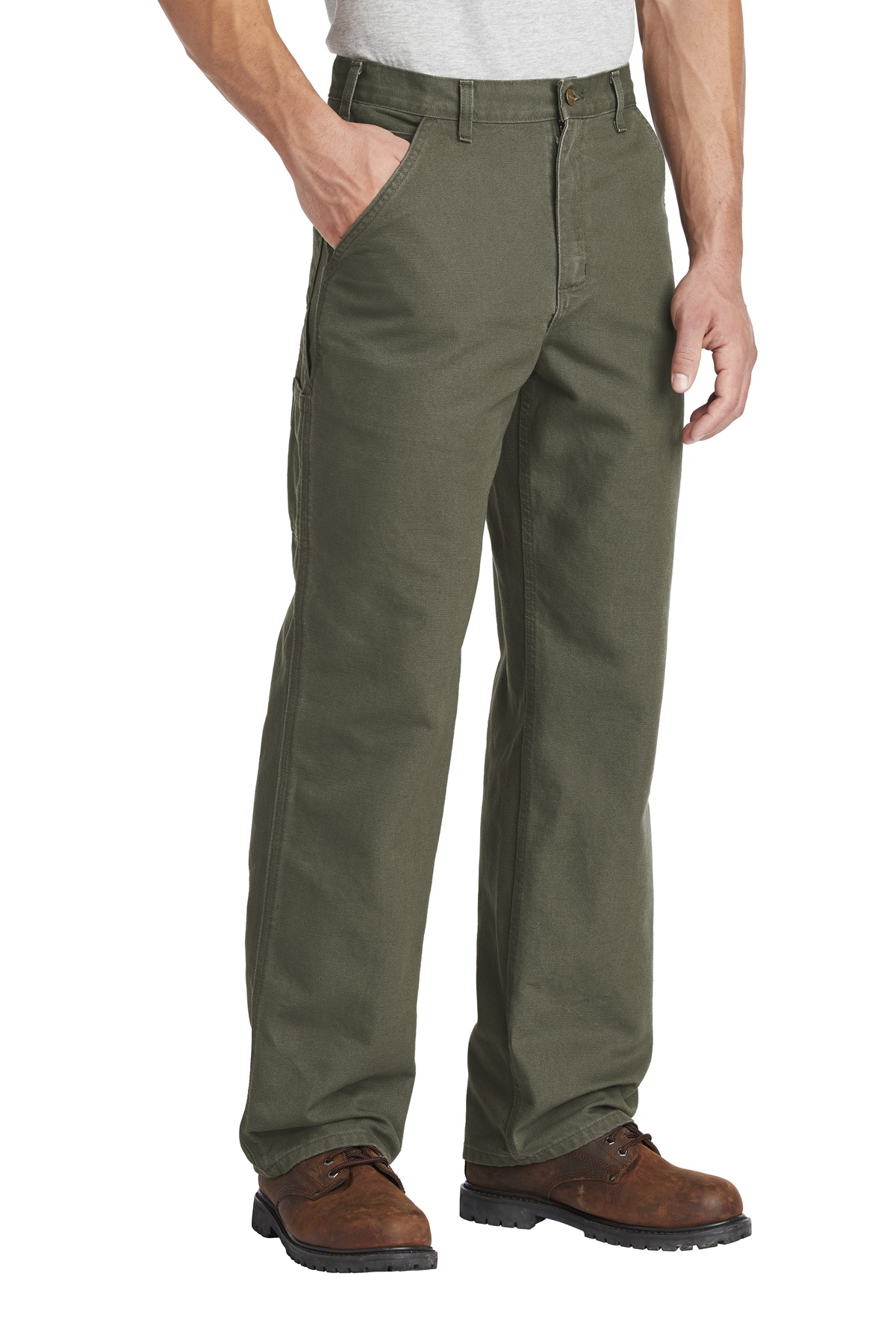 Carhartt Washed-Duck Work Dungaree. CTB11 16