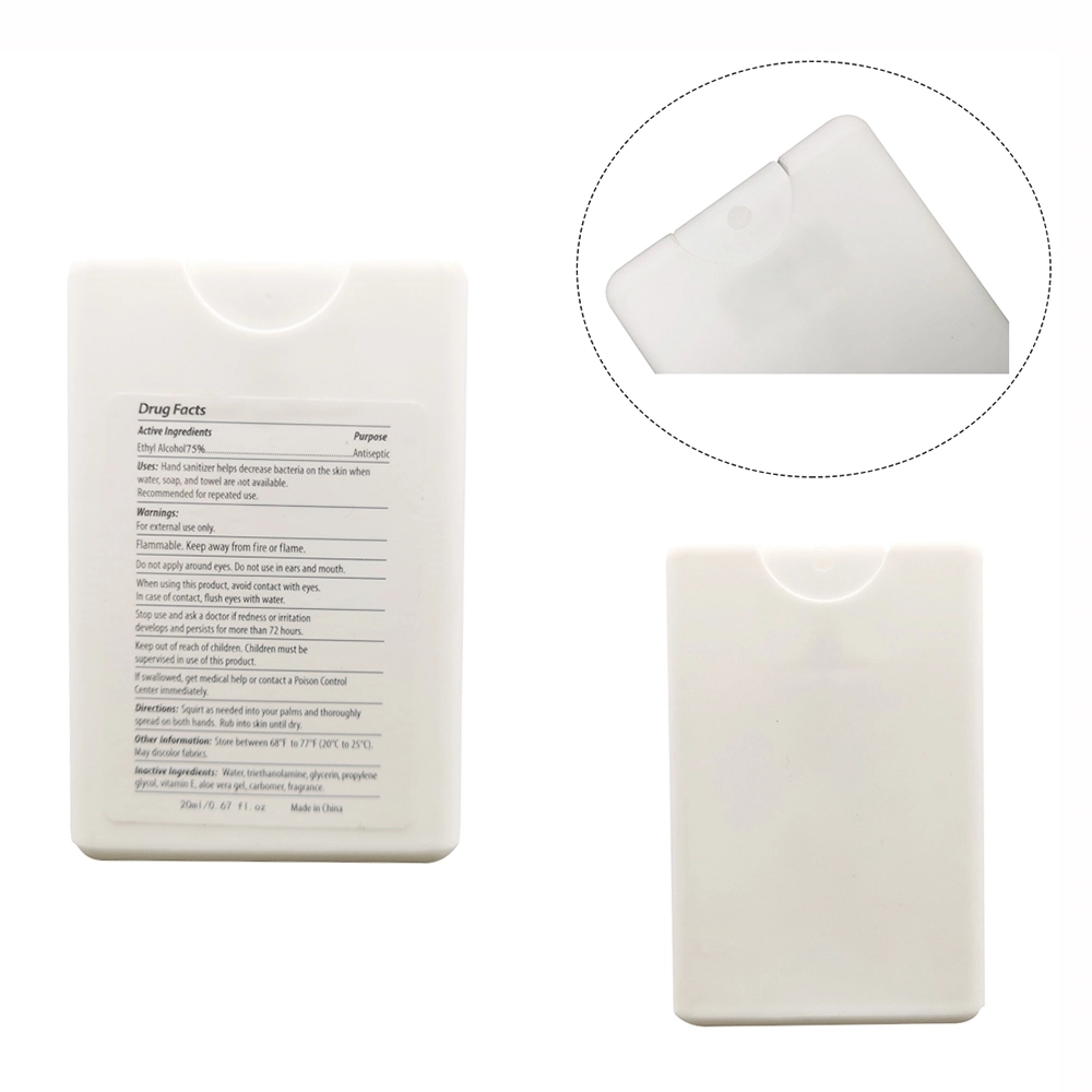 Full Colors Credit Card Custom Hand Sanitizer Spray 2