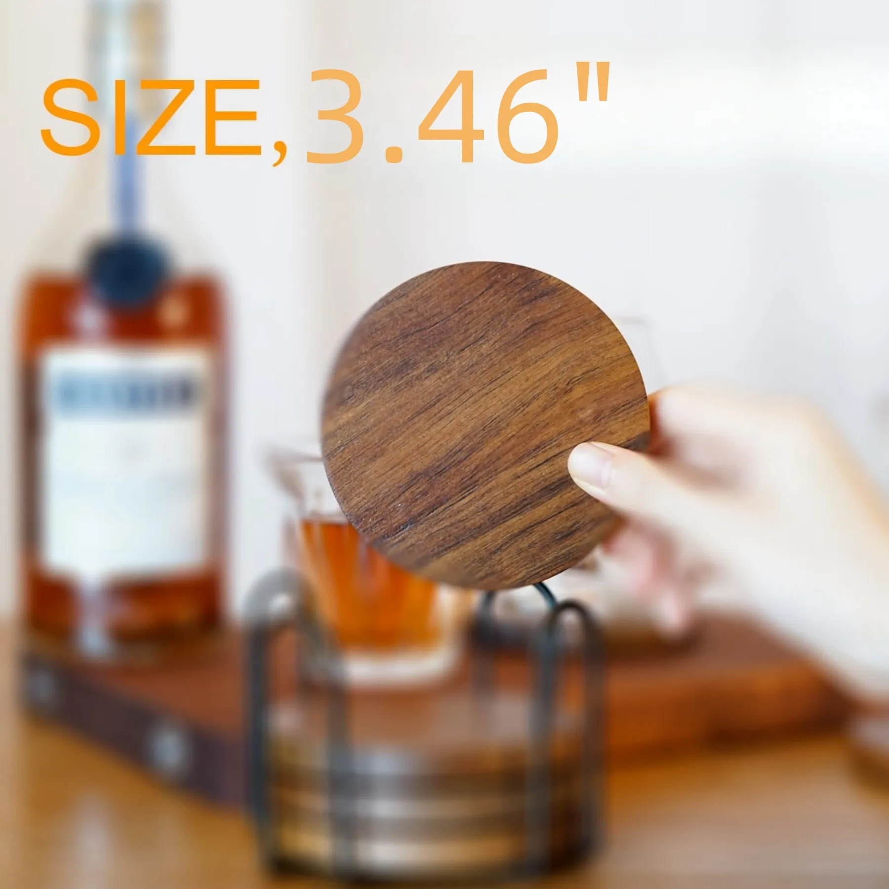 Wood Coasters for Drinks 2