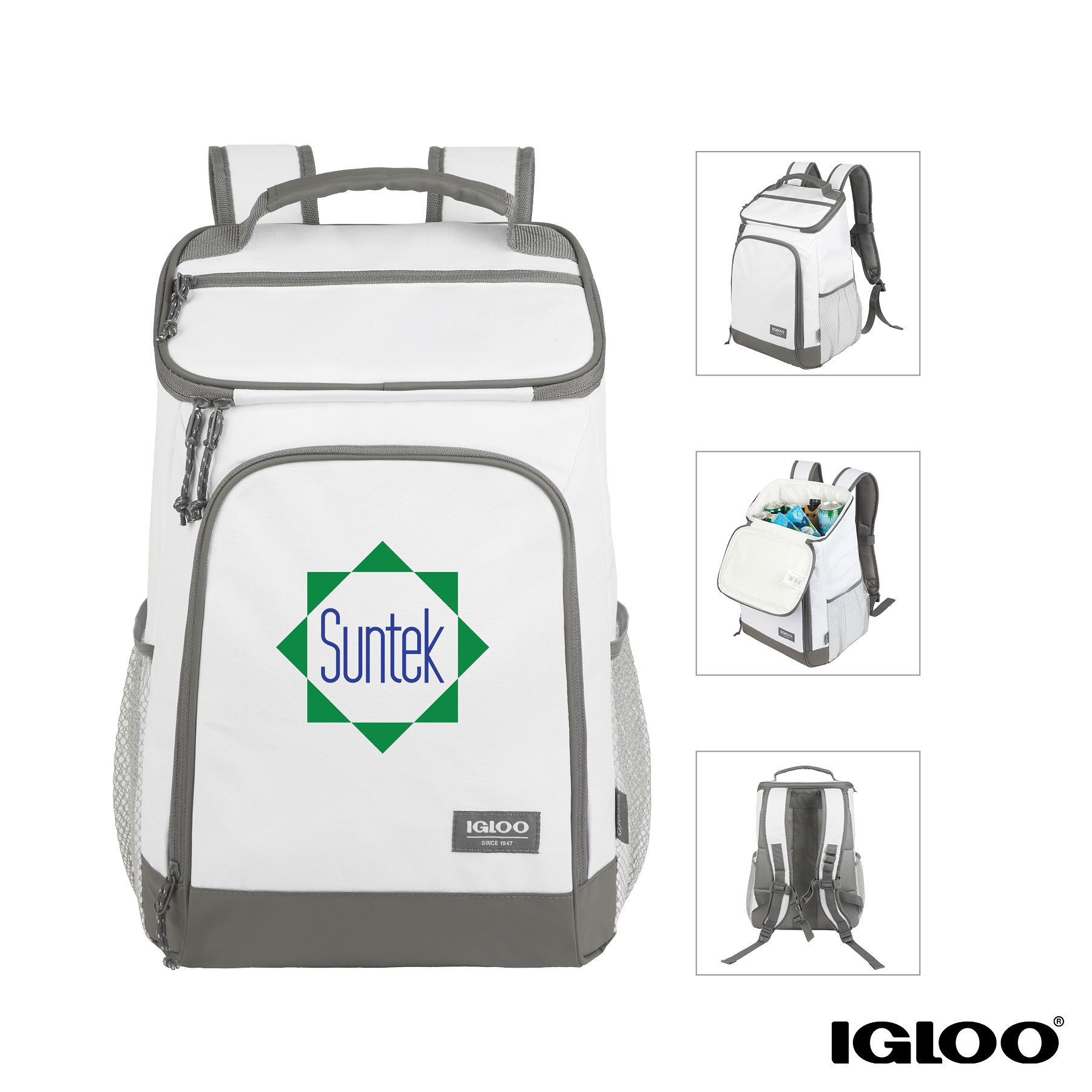 Igloo® MaxCold™ 24-Can RPET Top Grip Backpack Cooler 3