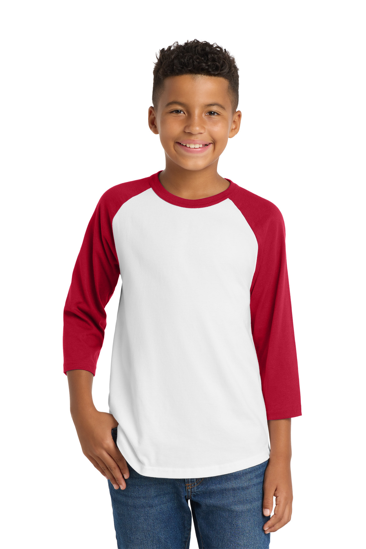 Sport-Tek Youth Colorblock Raglan Jersey. YT200 82