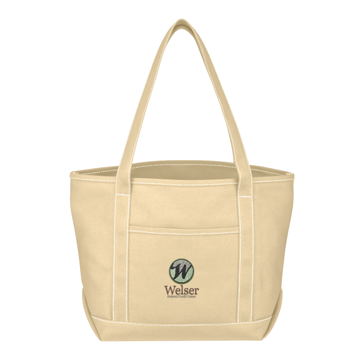 Medium Cotton Canvas Yacht Tote Bag 30